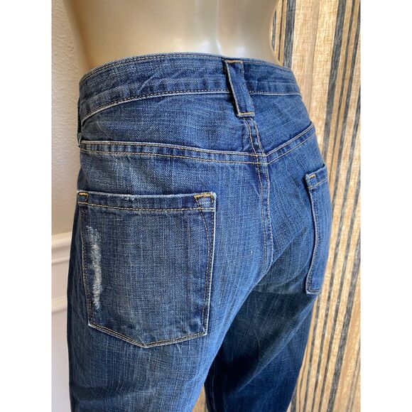 EUC J.Crew Vintage Slim Distressed Denim Jeans 31 - Picture 7 of 8